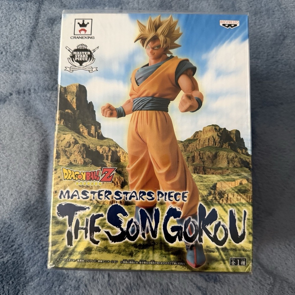 Dragon Ball Z Master Stars Piece Goku‎ The Son Gokou Figure Prize Banpresto